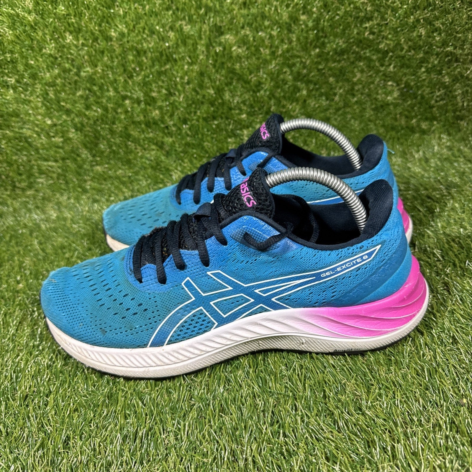 Asics Gel Excite 8 Women's Running Shoes Digital Aqua Comfort Sneakers Size 10.5