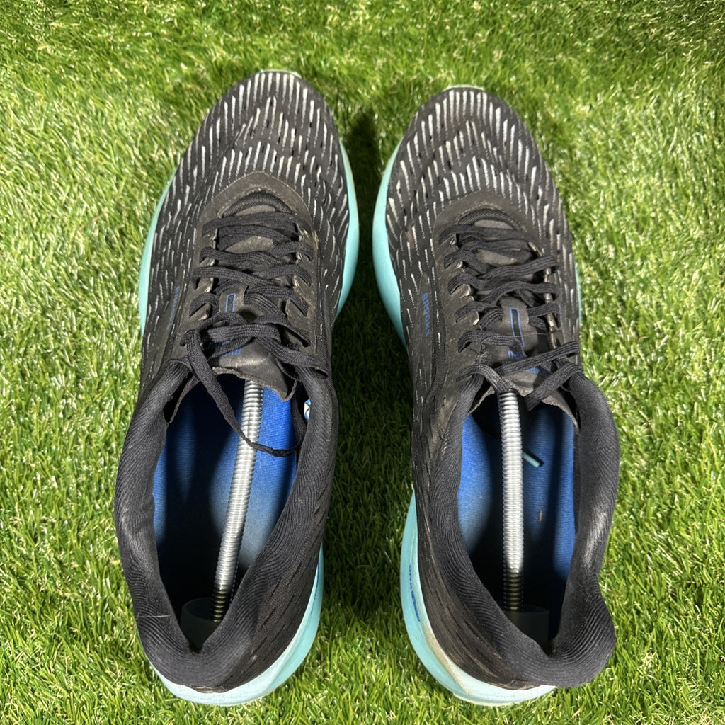Brooks Hyperion Tempo Men's Size 15 Running Shoes Black Aqua