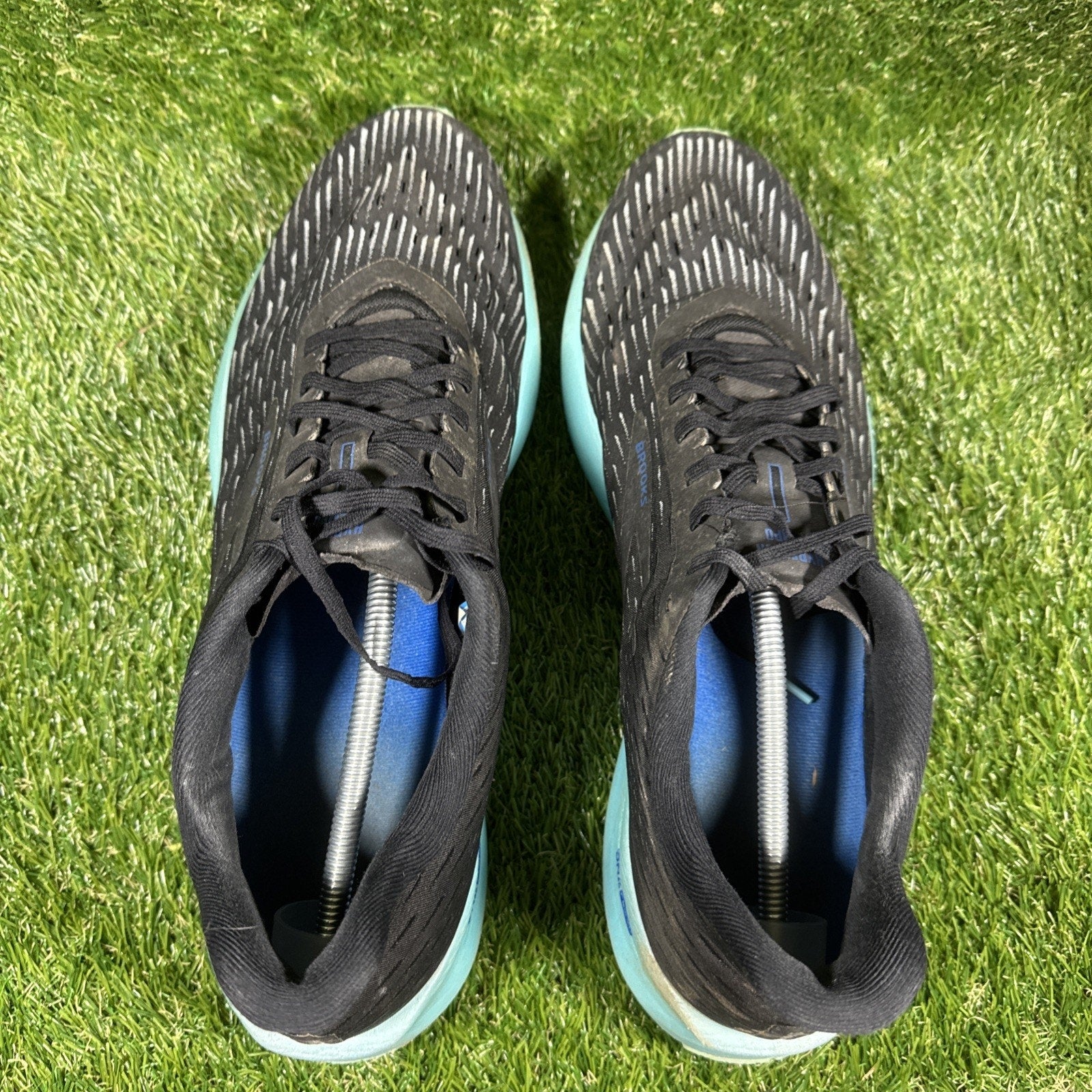 Brooks Hyperion Tempo Men's Size 15 Running Shoes Black Aqua