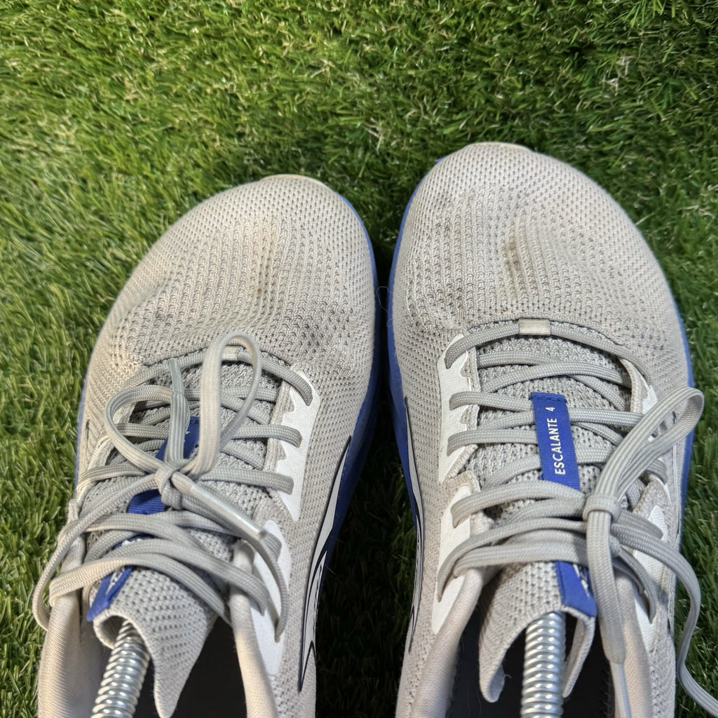 Altra Escalante 4 Shoes Men's 10.5 White/Blue Mesh Running Jogging Athletic