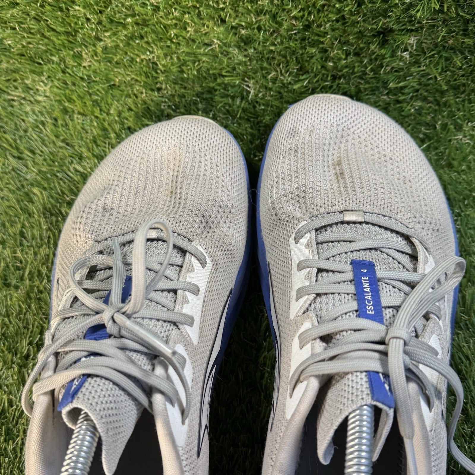Altra Escalante 4 Shoes Men's 10.5 White/Blue Mesh Running Jogging Athletic