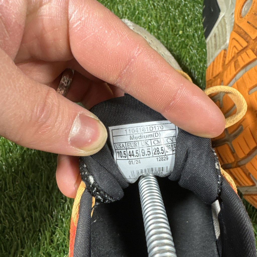 Brooks Ghost 16 Mens 10.5 Running Shoes Athletic Sneakers Coral White Orange 2