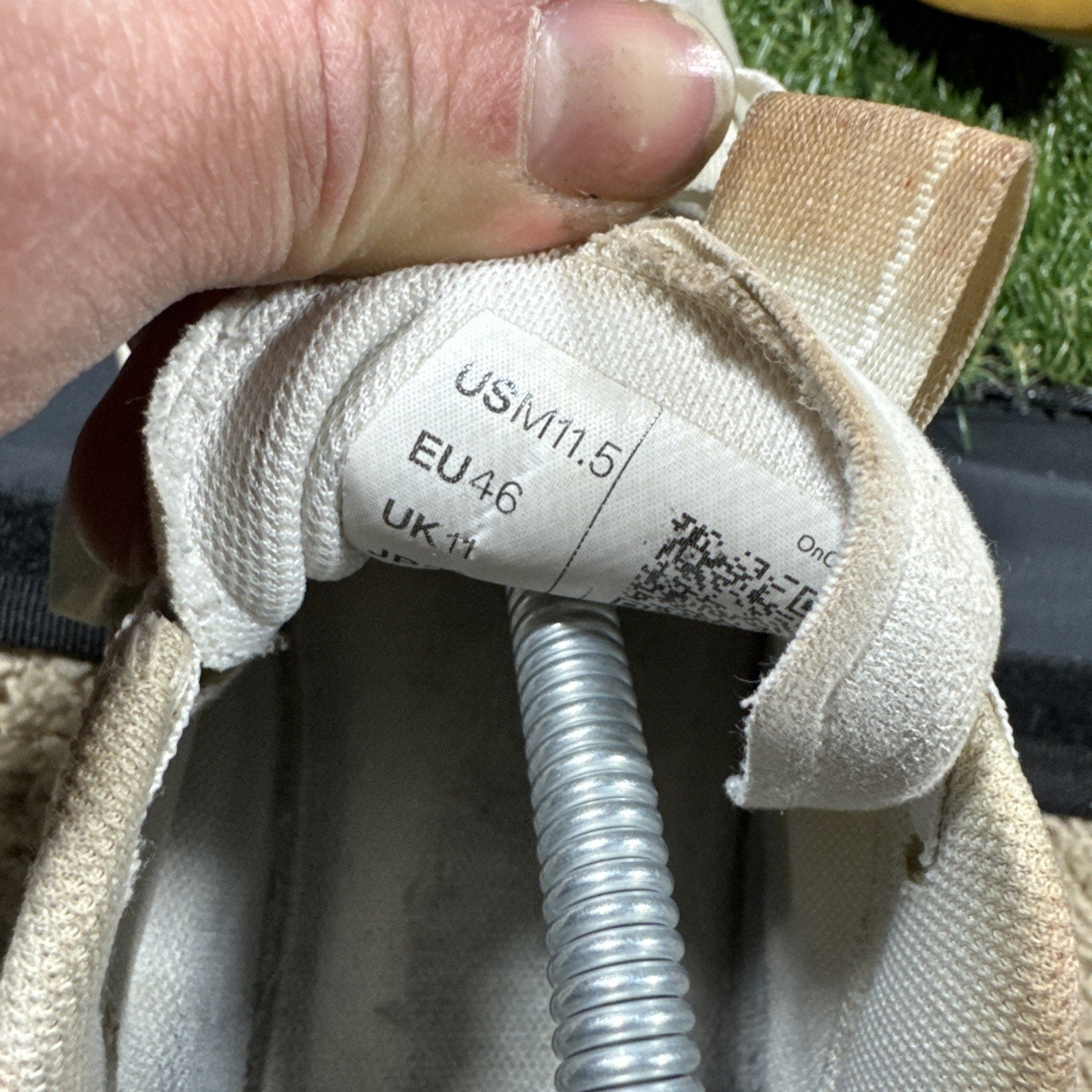 On Cloudnova Form 2 Mens Size 11.5 White Ivory Athletic Running Shoes Sneakers