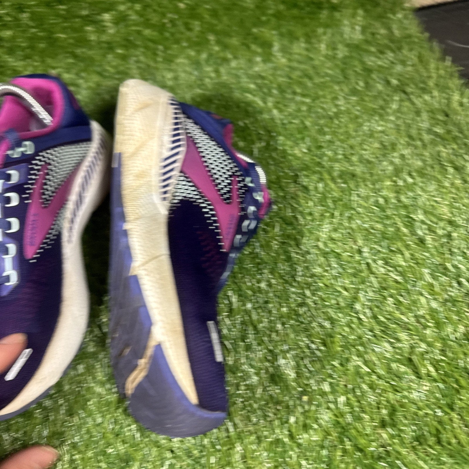 Brooks Adrenaline GTS 22 Running Shoes Black/Purple/Coral US Women’s 7 Great!