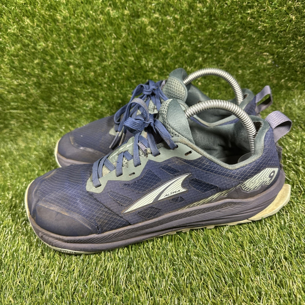 Altra Lone Peak 9 Shoes Womens 9.5 Blue Athletic Running Sneakers AL0A85PR445