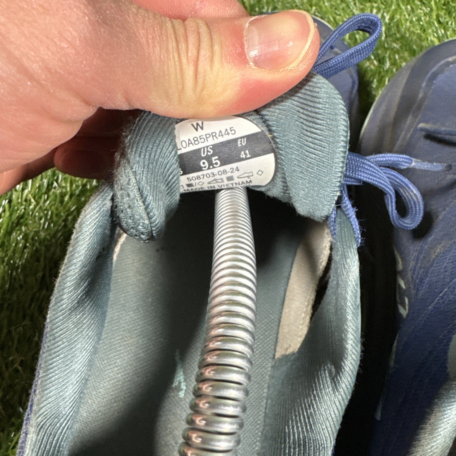 Altra Lone Peak 9 Shoes Womens 9.5 Blue Athletic Running Sneakers AL0A85PR445