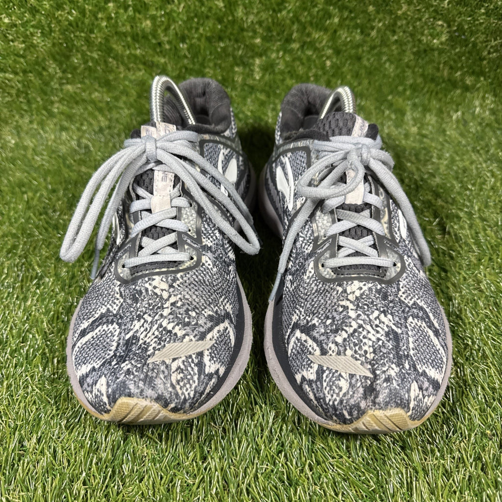 Brooks Shoes Womens 8 Gray Adrenaline GTS 20 Running Sneakers 1202961B071 Flaws