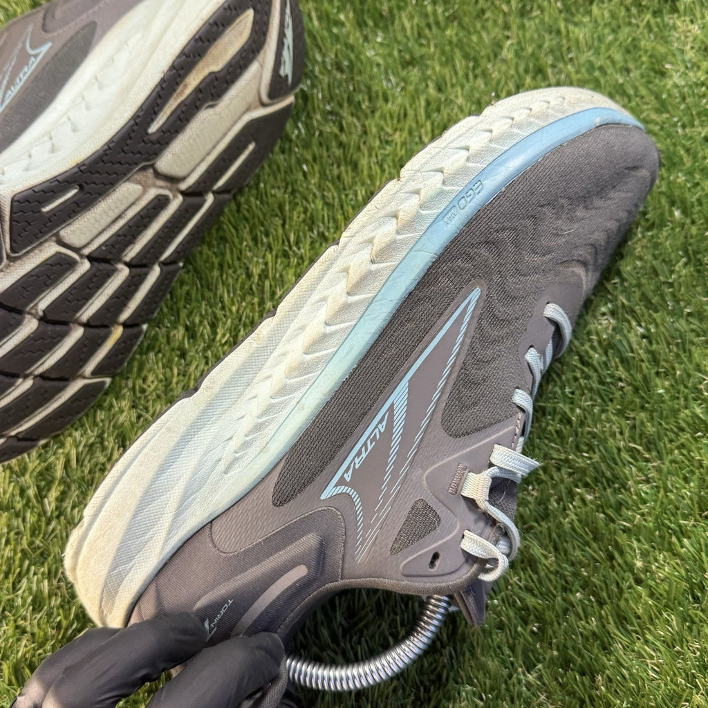 Altra Torin 7 Running Sneaker Shoes Athletic Grey Blue Women’s Size 10 Wide