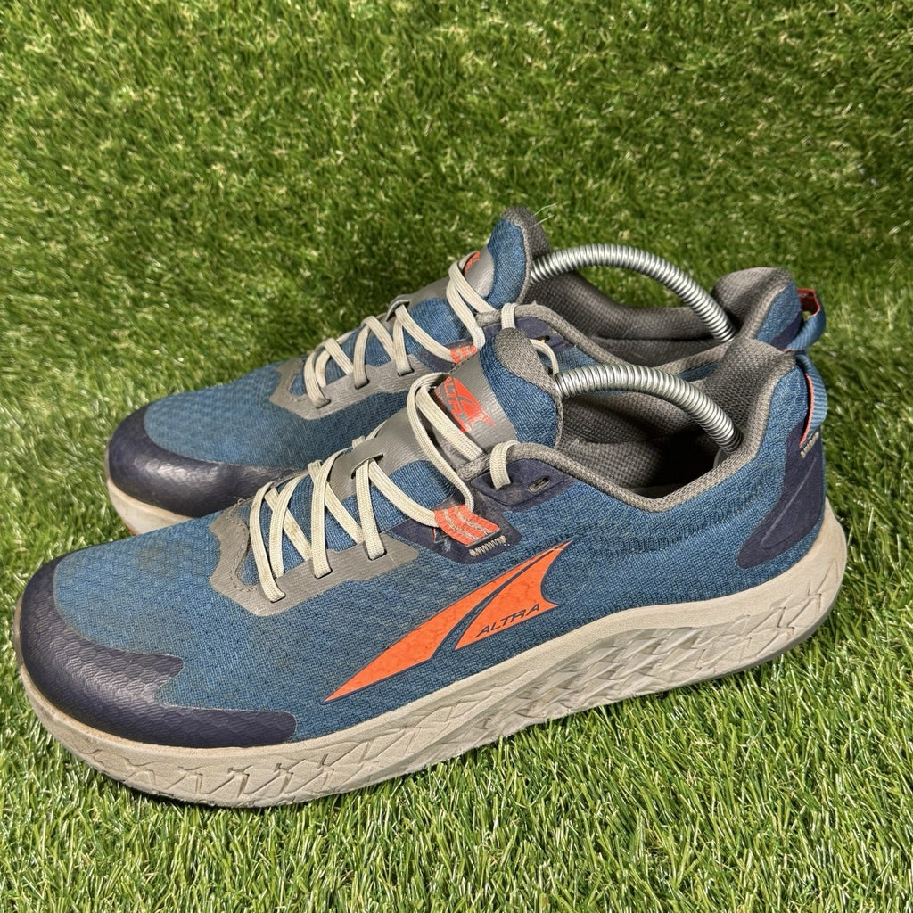 Altra Outroad 2 Men’s Size 9 Shoes Blue Green Athletic Hiking Trail Sneakers