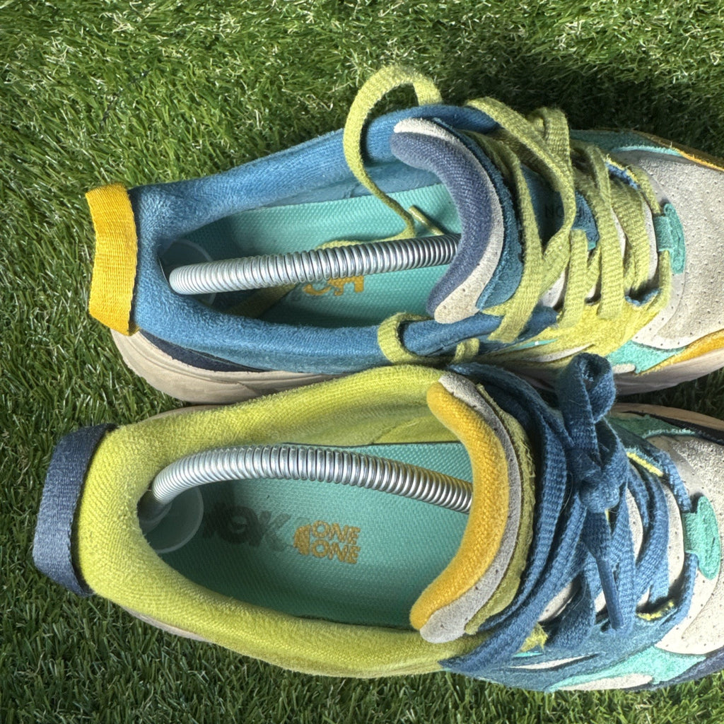 Hoka One One Clifton 11 W / 10 Men Suede Multicolor Men's Athletic Sneakers 1