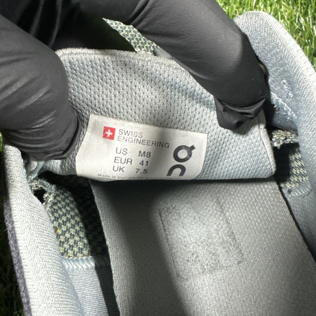 On Cloud Gray Men's Athletic Running & Walking Sneakers Men’s 8