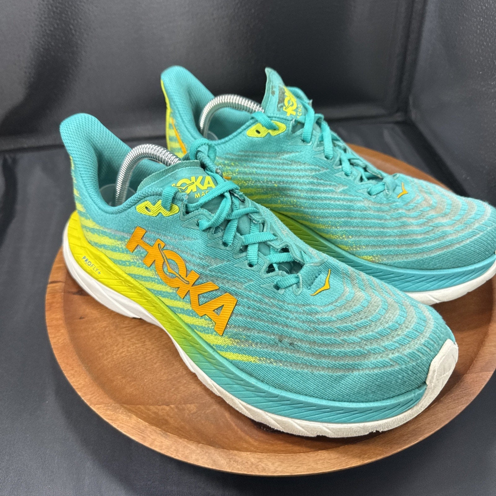 Hoka One One Mach 5 Running Shoes Ceramic/ Evening Primrose Women’s Size 8.5 B