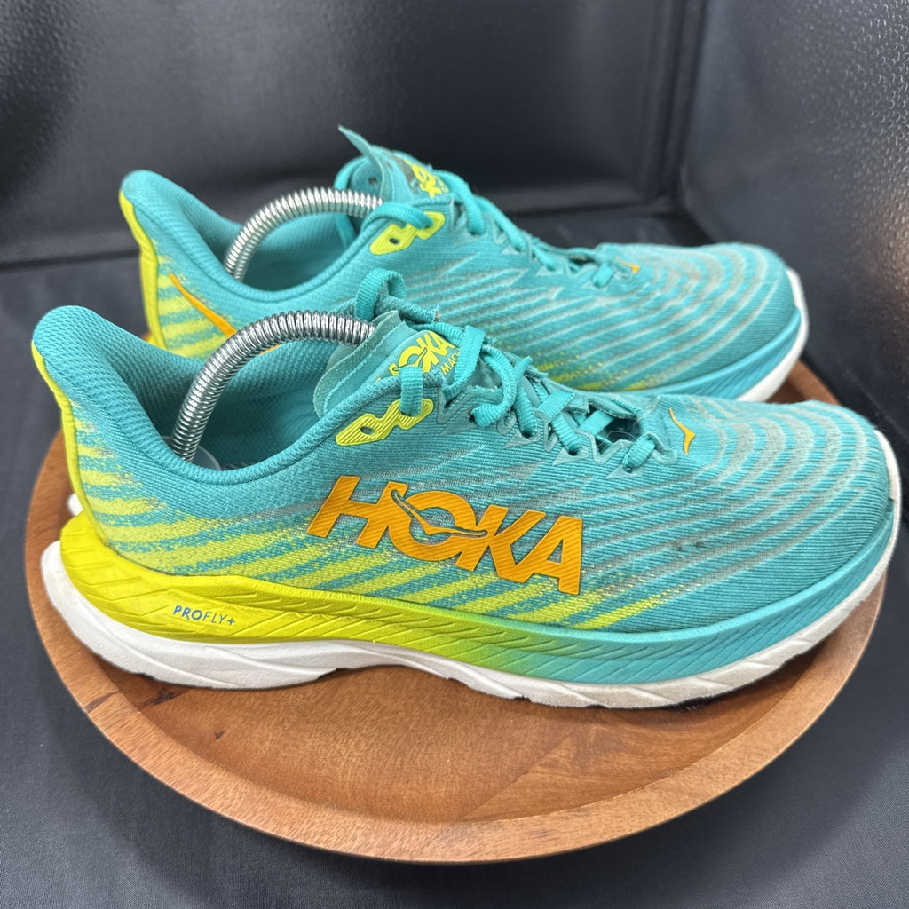 Hoka One One Mach 5 Running Shoes Ceramic/ Evening Primrose Women’s Size 8.5 B