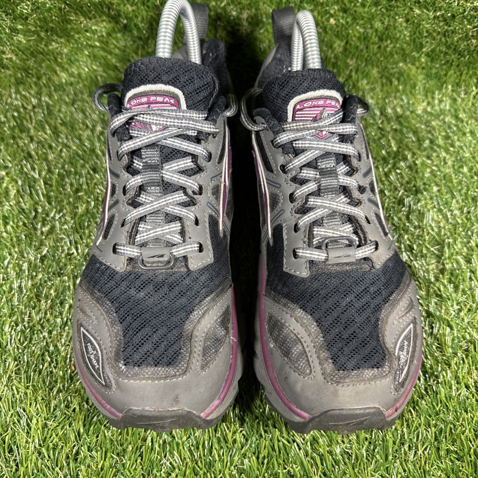Size 7 - Altra Lone Peak 3 Women's Trail Running Shoes Gray Purple