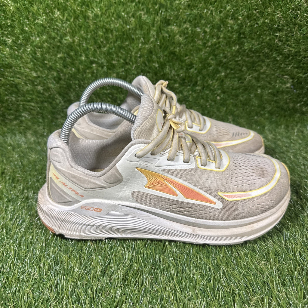 Altra Women's Paradigm 6 Running Shoes, Yellow/White, 8.5 US AL0A5484710