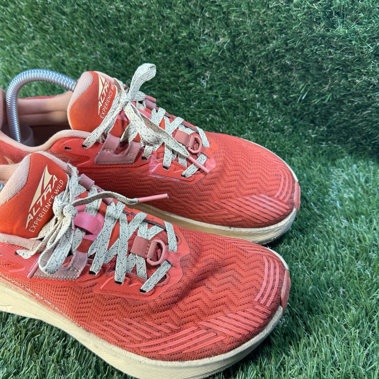 Altra Experience Wild Womens Orange Training Running Shoes Sz US 9 Sneakers