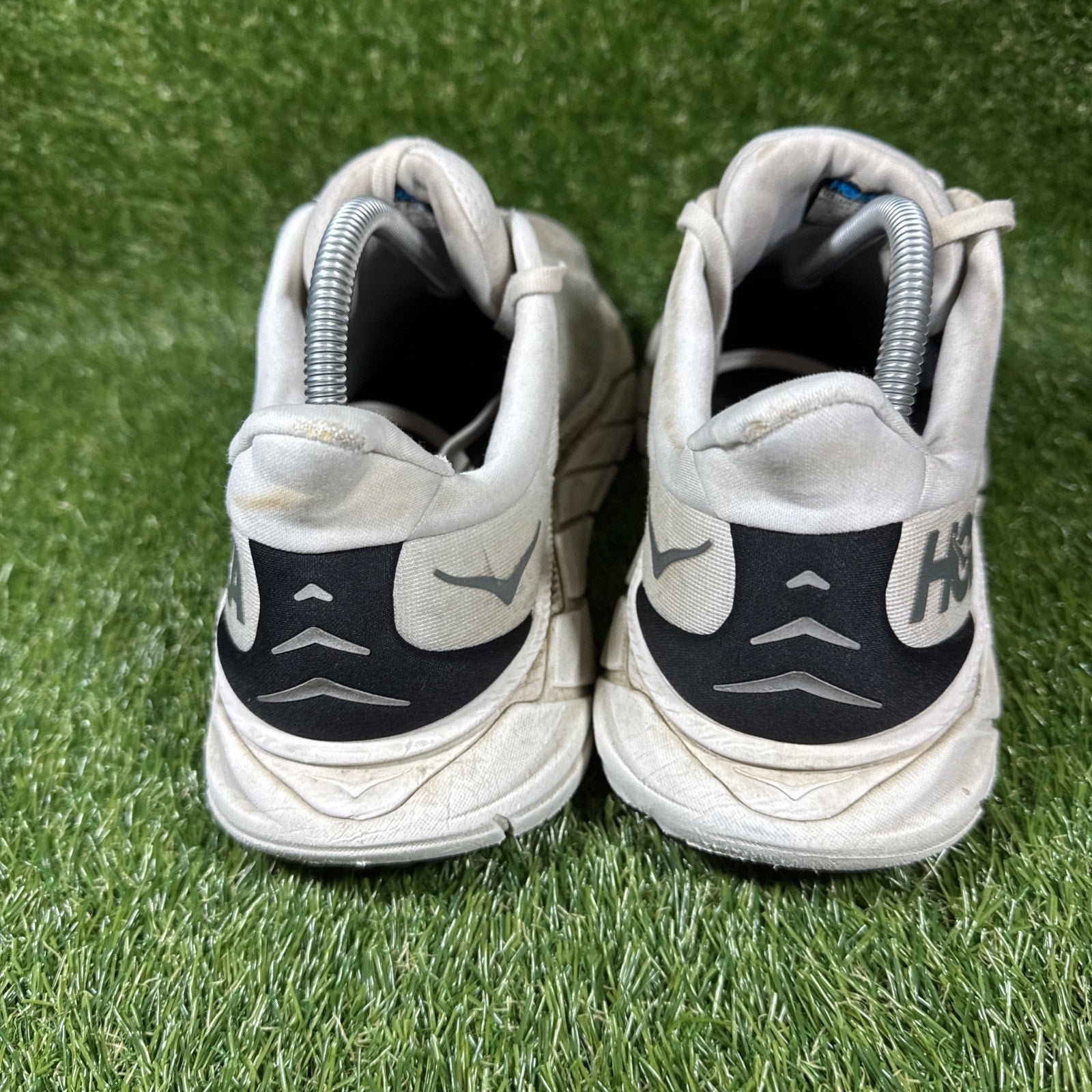 Hoka One One Mens Arahi 6 1123194 BDBSW White Running Shoes Sneakers Size 11 D