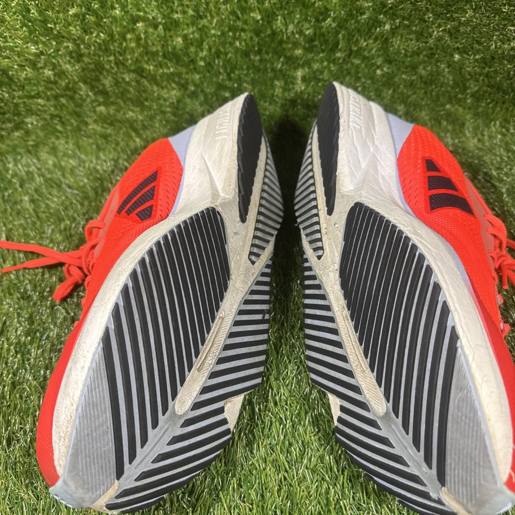 Adidas Adizero SL Mens Size 11.5 Solar Red Black Athletic Running Shoes Sneakers