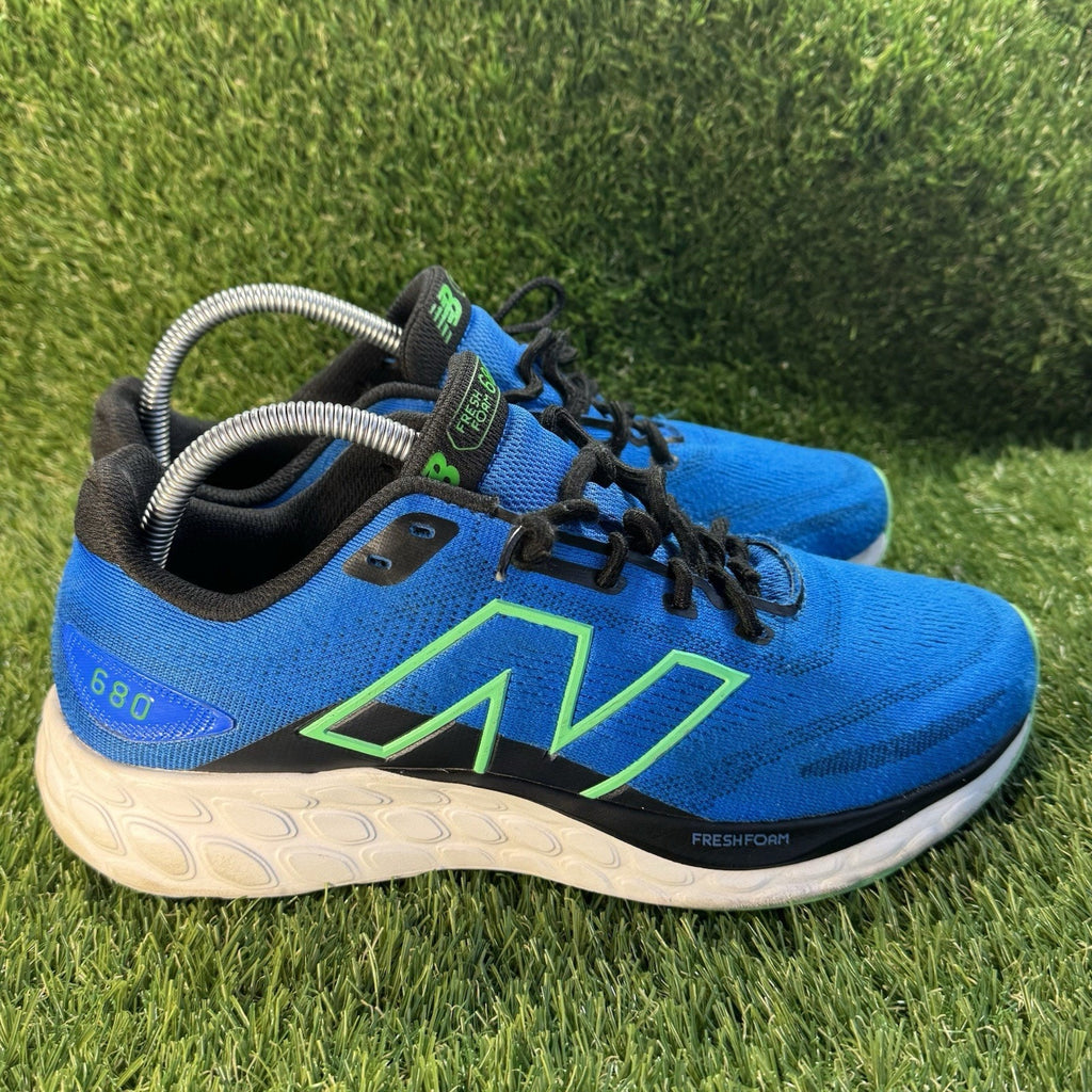 New Balance Fresh Foam 680v7 Shoes Mens Size 9 Blue Running Sneakers M680LB8