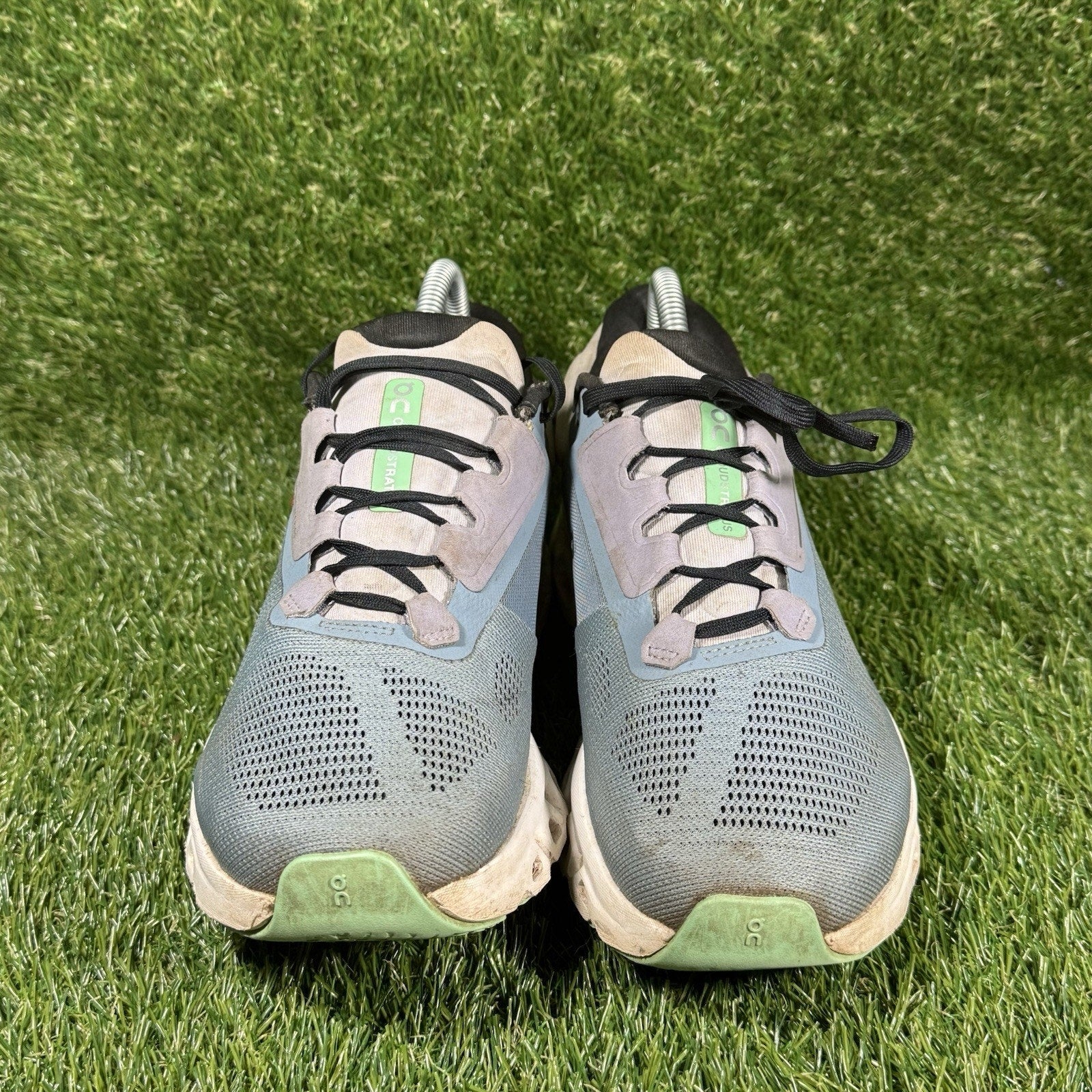 On Trainers Size 9 Women's Nimbus Grey Helion Cloudstratus 3 Road Running Shoes