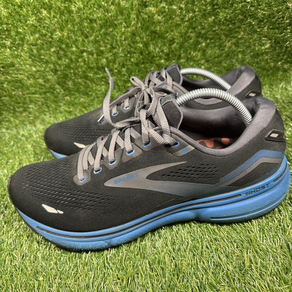 Brooks Ghost 15 Black Pearl Blue Road Running Neutral Men's Size 12D