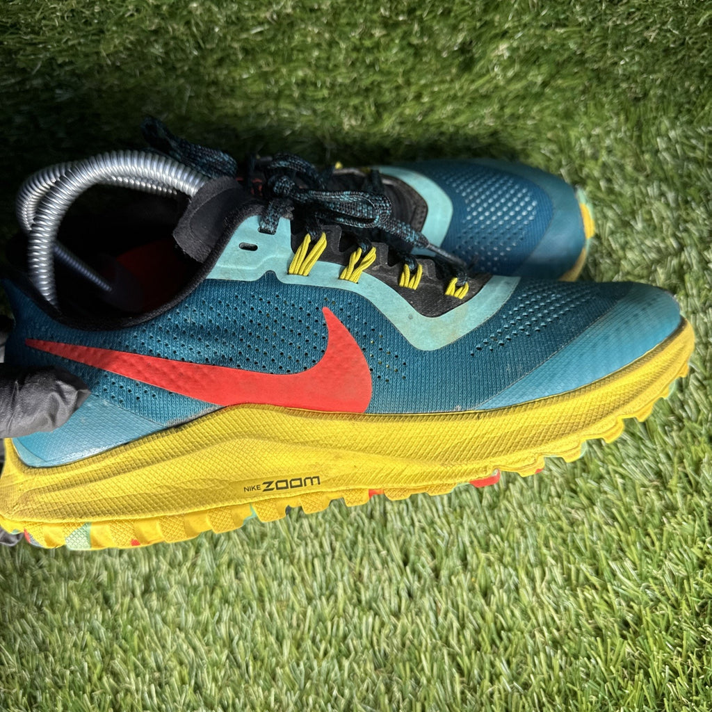 Nike Air Zoom Pegasus 36 Trail Shoes Women Size 6.5 Teal Blue Sneaker AR5676-301