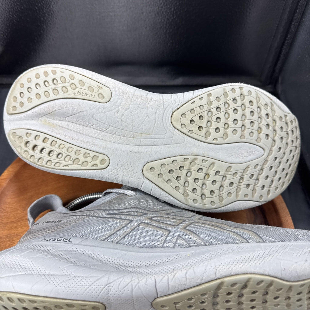 Asics Gel-Nimbus 25 Mens Size 9 Sheet Rock Grey Sneakers 1011B547 NICE!