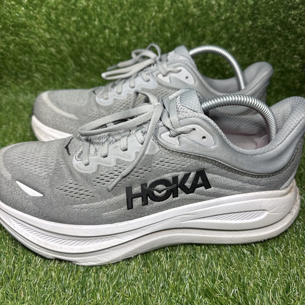 Hoka One One BONDI 9 1162015 GCTC Men's 10 X-Wide (4E) Running Shoes Gray
