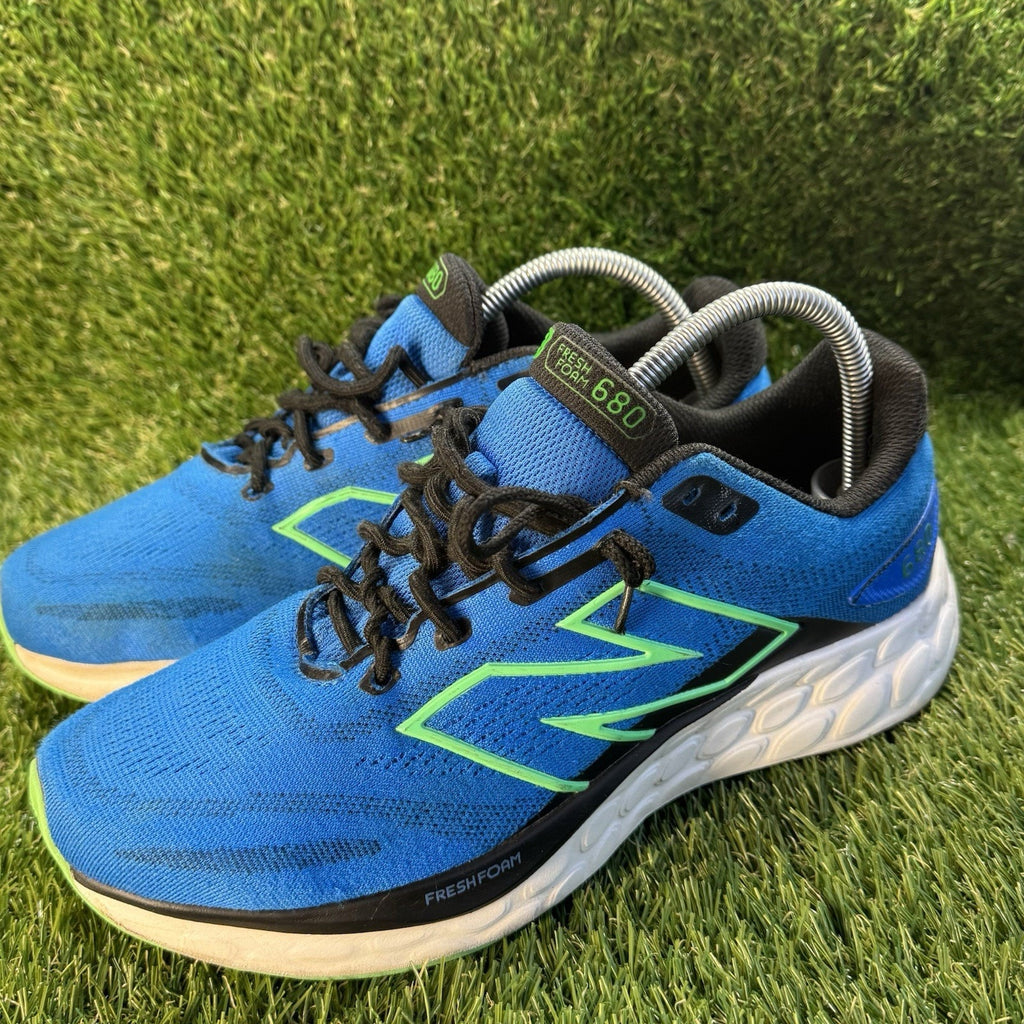 New Balance Fresh Foam 680v7 Shoes Mens Size 9 Blue Running Sneakers M680LB8