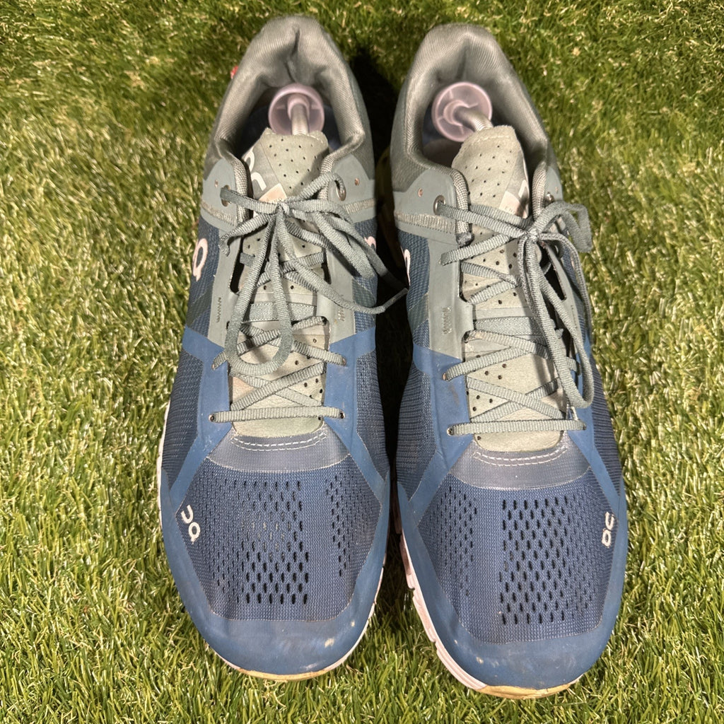 On Cloud Cloudflow Running Shoes Sea Petrol Men Size 13 GREAT! Athletic Sneakers