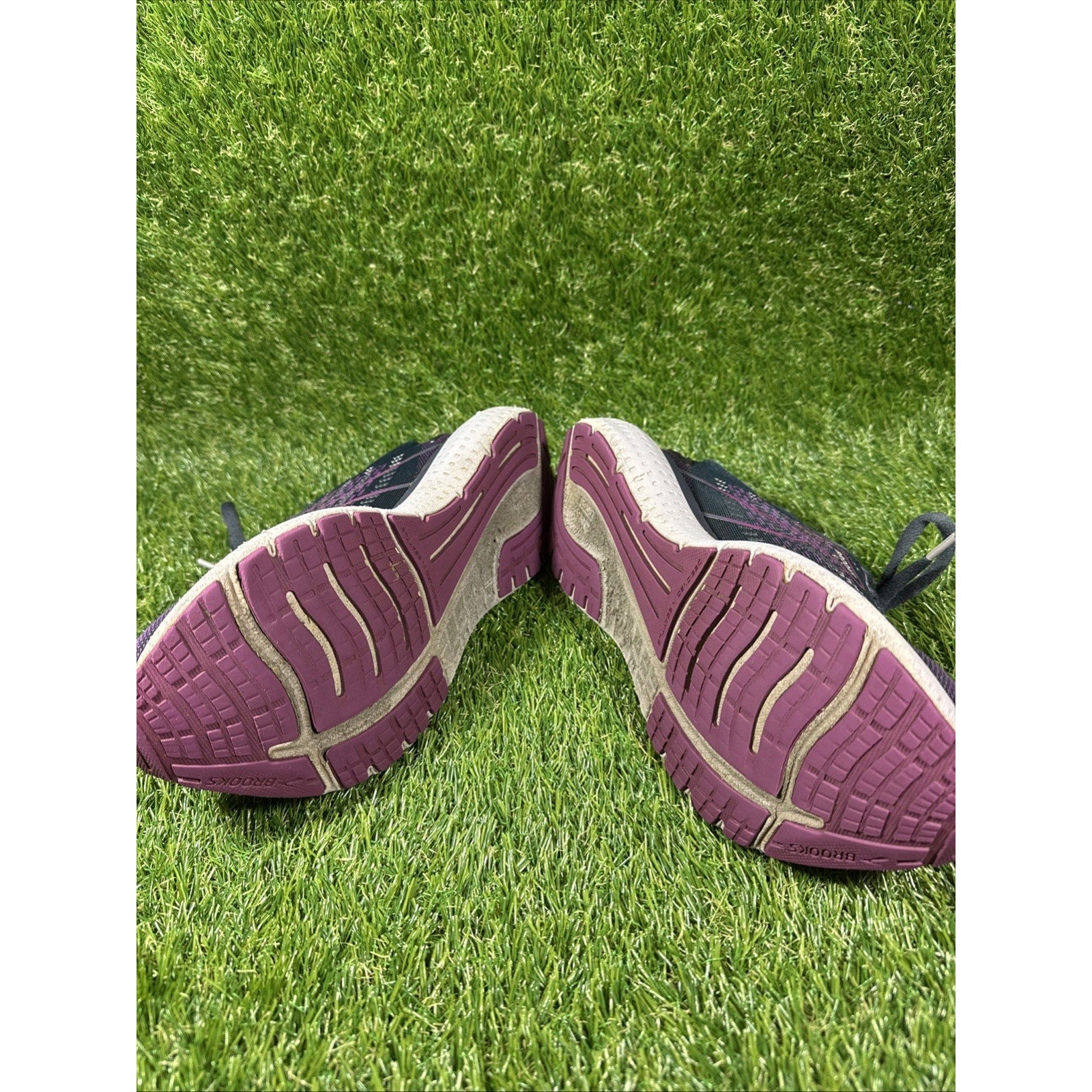 Brooks Womens Glycerin 19 1203431B074 Black Running Shoes Sneakers Size 7 B