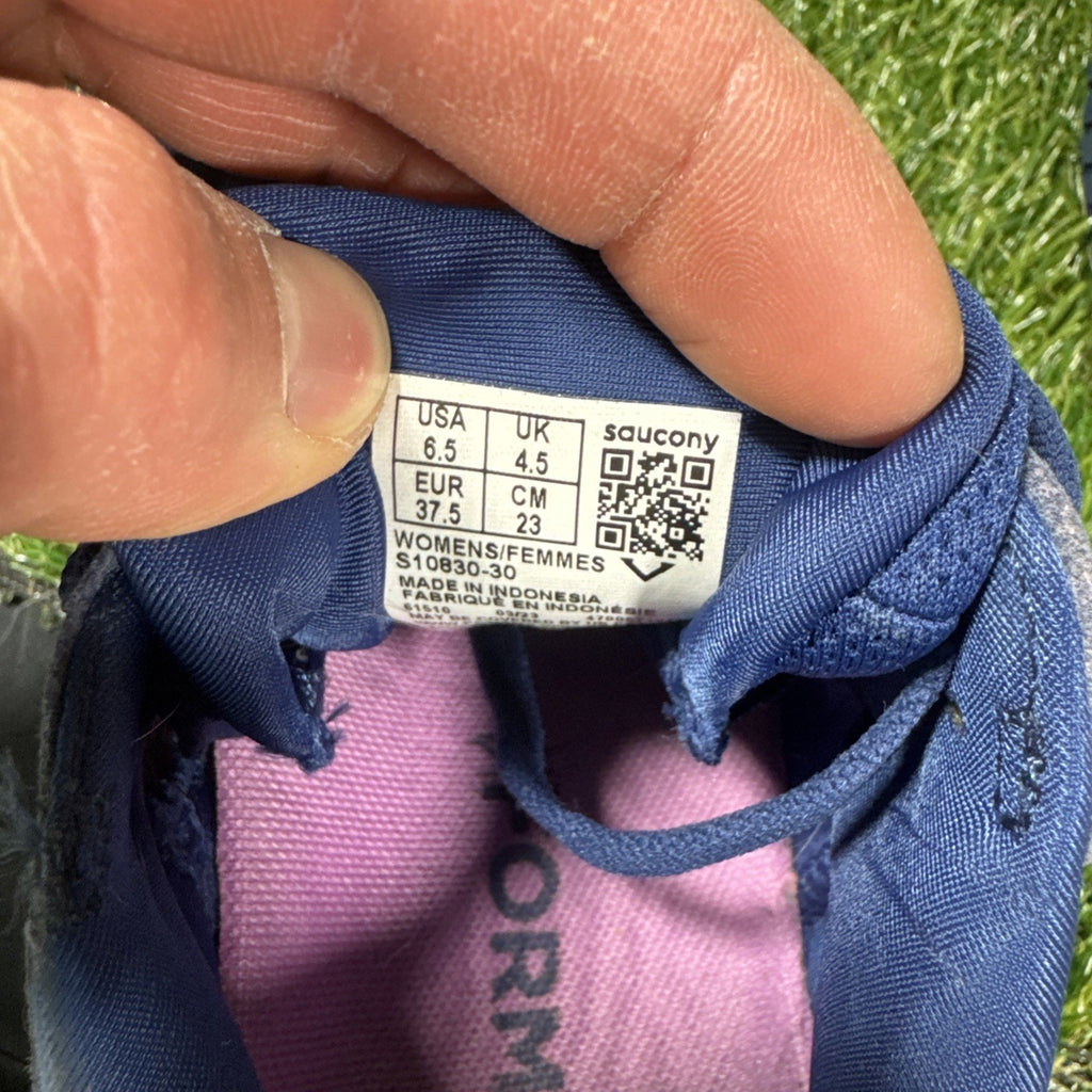 Saucony Ride 16 Womens Size 6.5 Pink White Athletic Running Walking Shoes