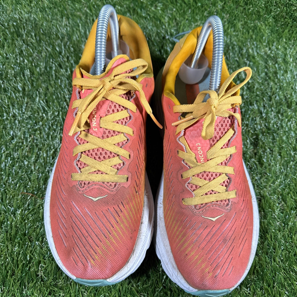 HOKA One One Women's Rincon 3 Camellia/RadiantYellow Size:7B