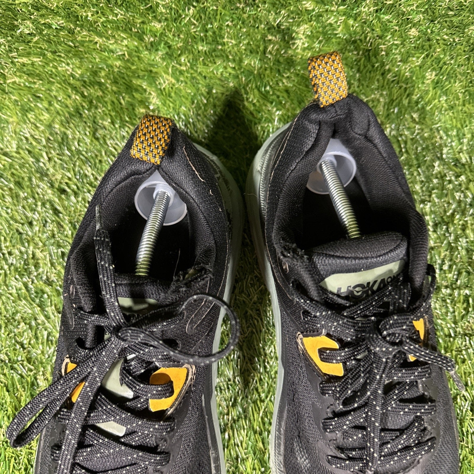 Hoka One One Challenger ATR 6 Men's Size 7.5D Black Running Shoes 1106510 BTYM