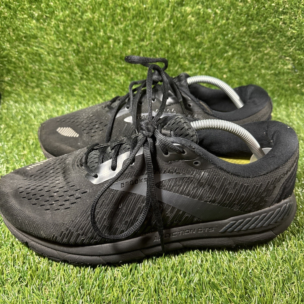 Brooks Addiction GTS 15 Men's US 11.5 4E Black Shoes Comfort Walk Trainer