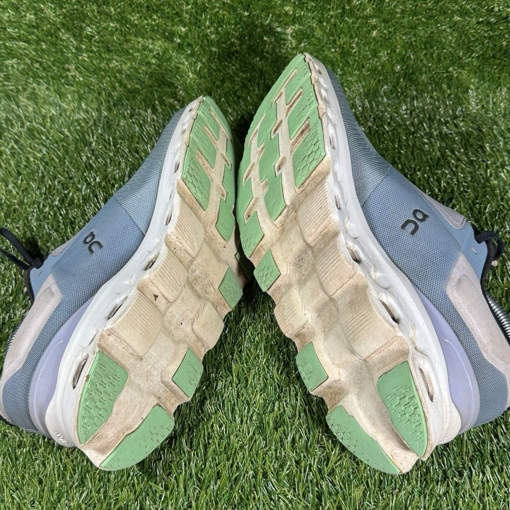 On Trainers Size 9 Women's Nimbus Grey Helion Cloudstratus 3 Road Running Shoes