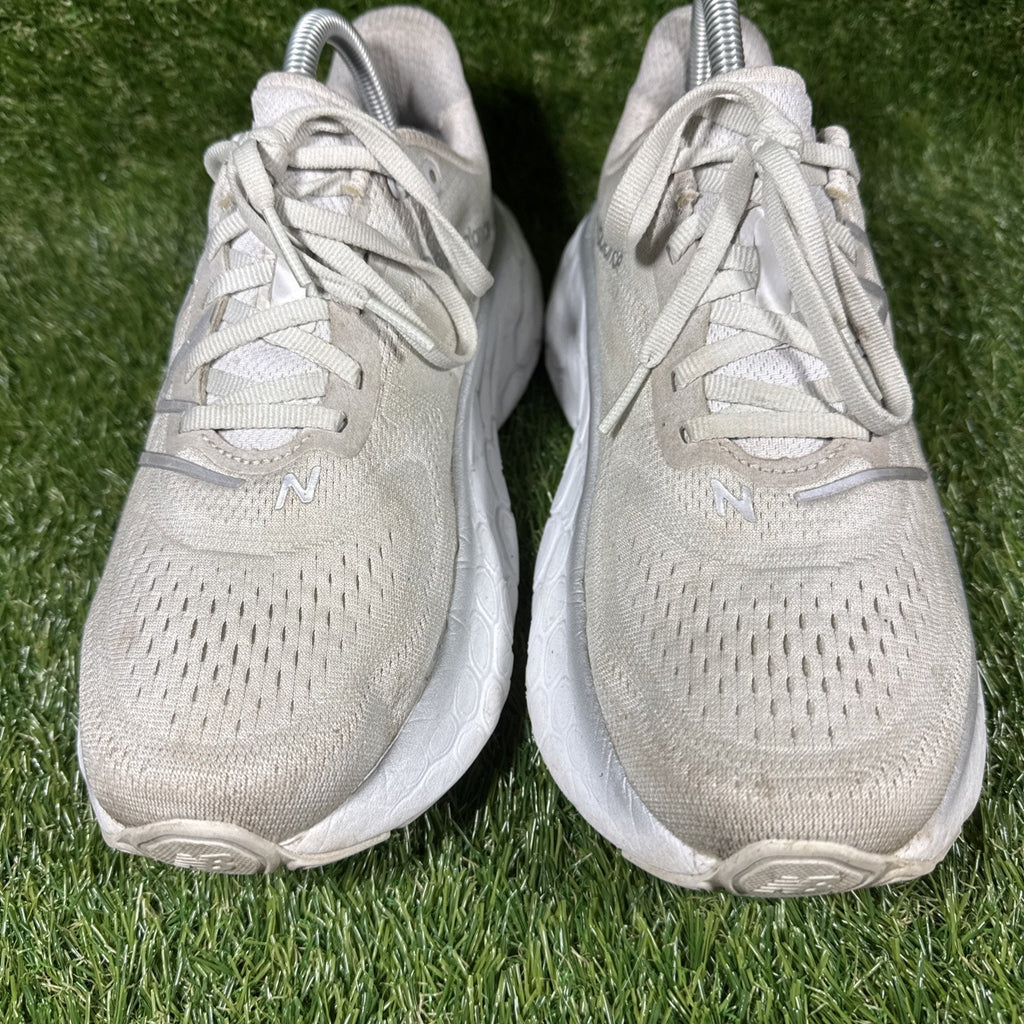 New Balance Womens FF X More V4 WMORNC4 White Running Shoes Sneakers Size 9 B