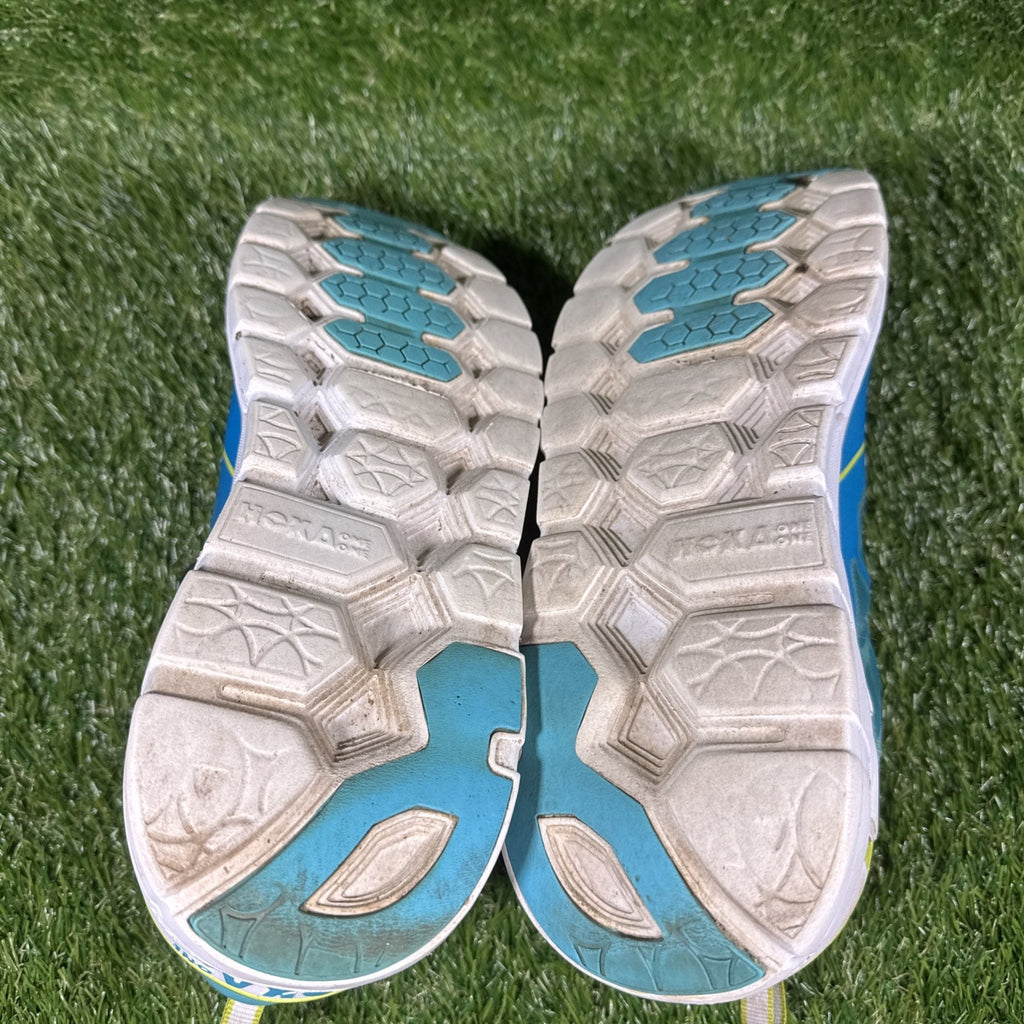 Hoka One One Women Conquest Running Shoe Sneaker 20108 025 Size 10.5 Blue