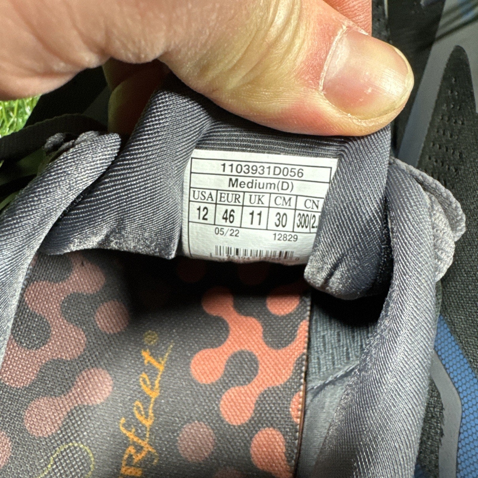 Brooks Ghost 15 Black Pearl Blue Road Running Neutral Men's Size 12D