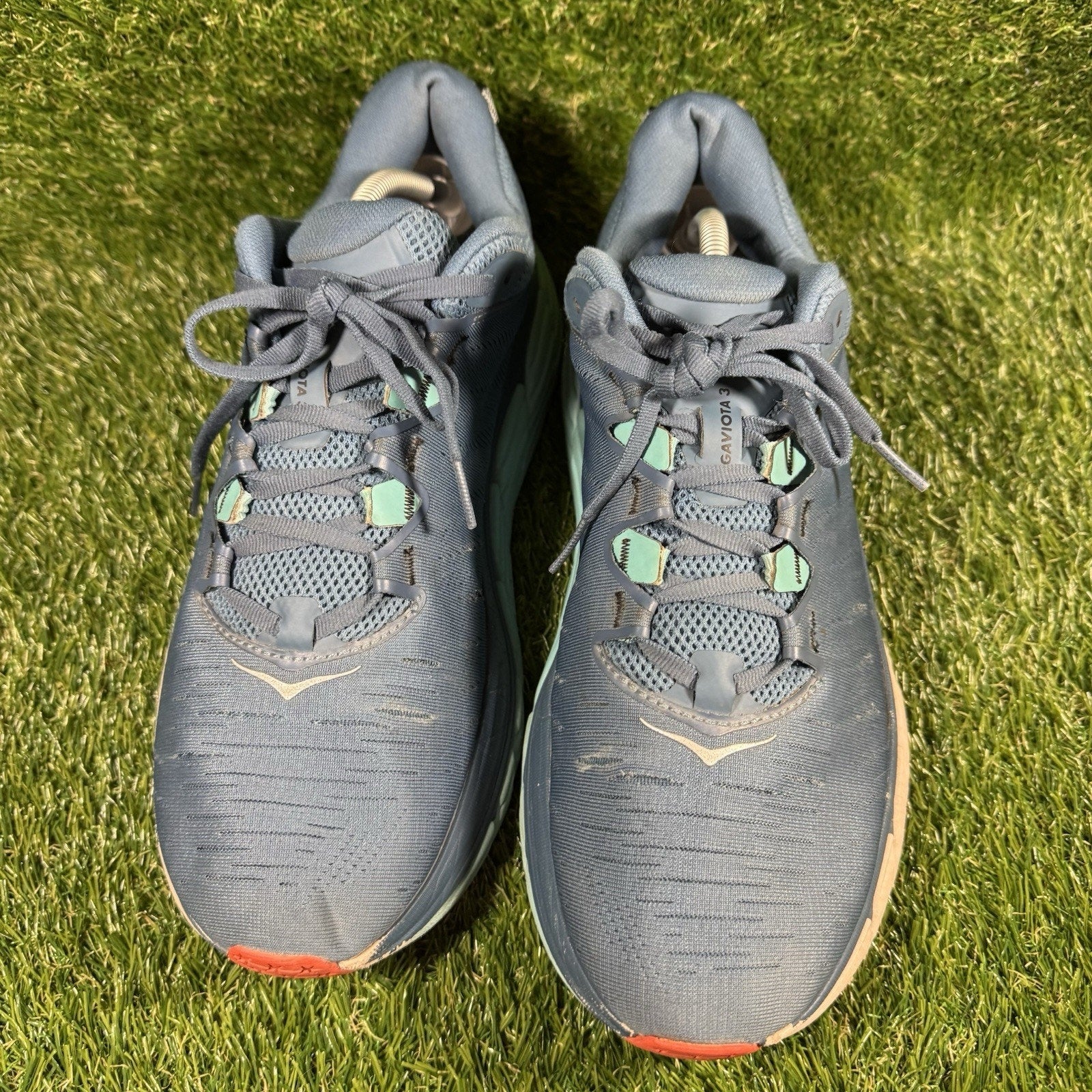 Hoka One One Mens Gaviota 3 1113520 RTAR Blue Running Shoes Sneakers Size 12D