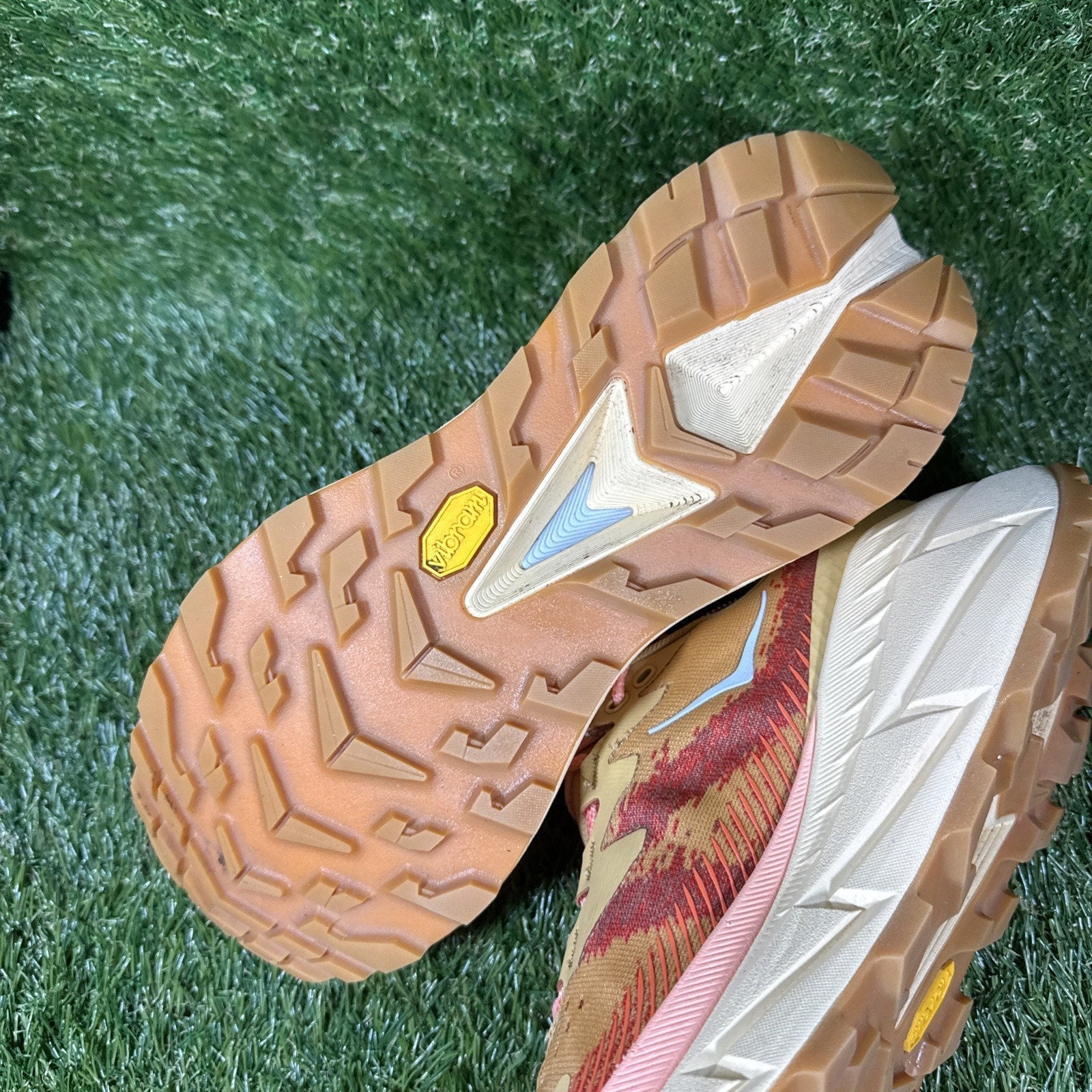 USA 8B Women's Hoka One One Skyline Float X Yellow Orange 1143430