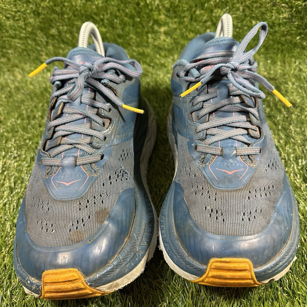 Hoka One One Stinson ATR 6 Blue Athletic Running Shoes 1110507 MBSF Women’s Sz 8