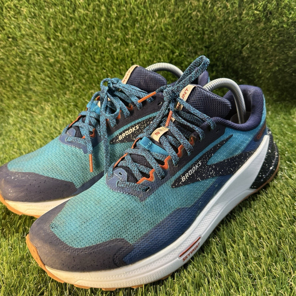 Brooks Divide 3 Running Trail Hiking Blue Teal 1103811D490 Men's Sz 9.5D