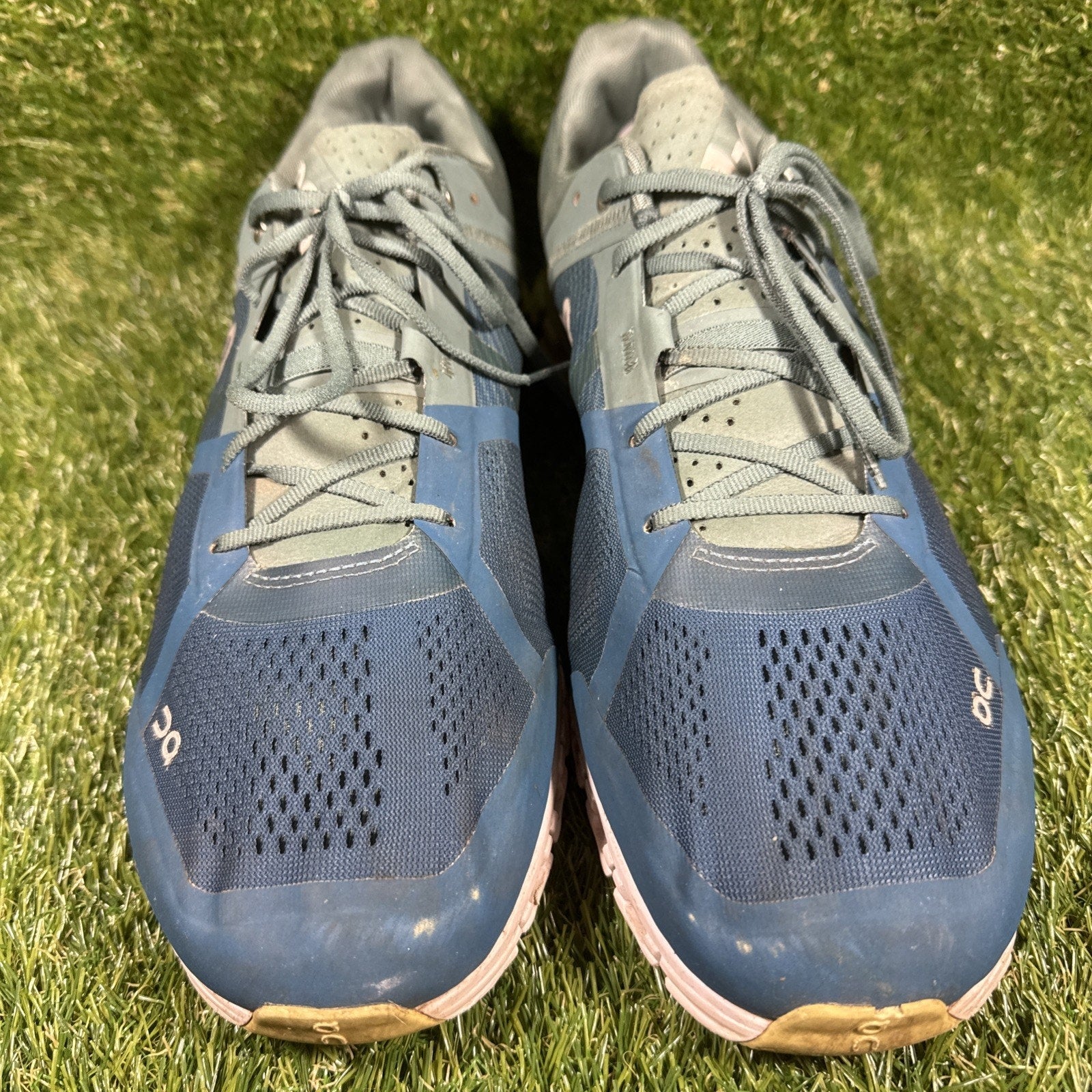 On Cloud Cloudflow Running Shoes Sea Petrol Men Size 13 GREAT! Athletic Sneakers