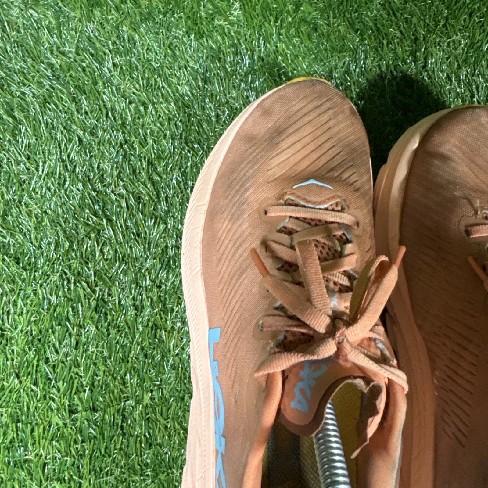 Hoka One One Rincon 3 Womens Sz 9.5 BShell Coral Peach Running Shoe 1119396 SCPP