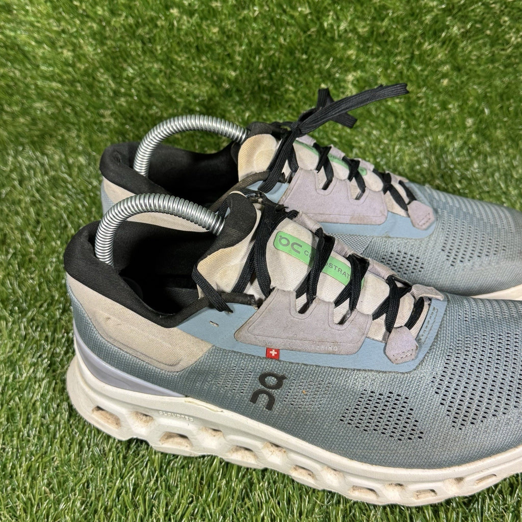 On Trainers Size 9 Women's Nimbus Grey Helion Cloudstratus 3 Road Running Shoes