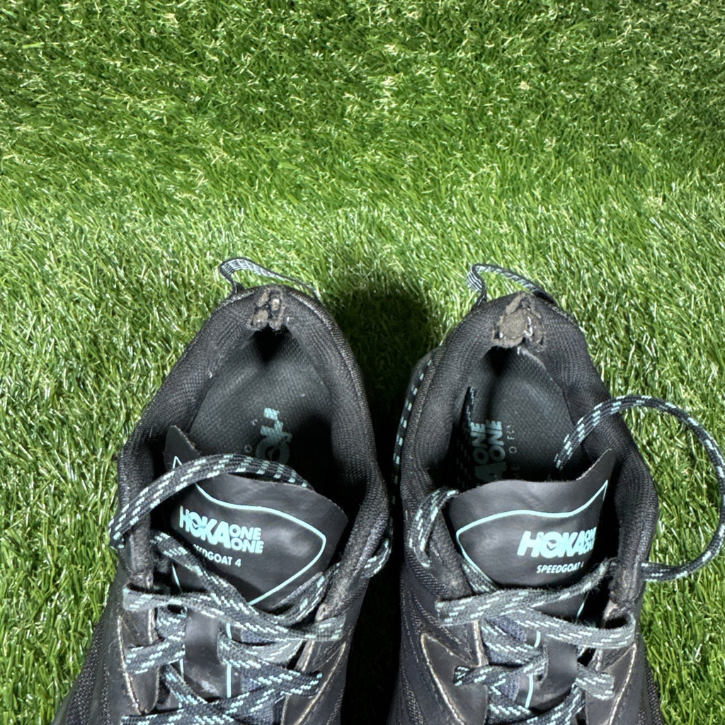 Hoka One One Women’s 8 Speedgoat 4 GTX Trail Running Shoes Black