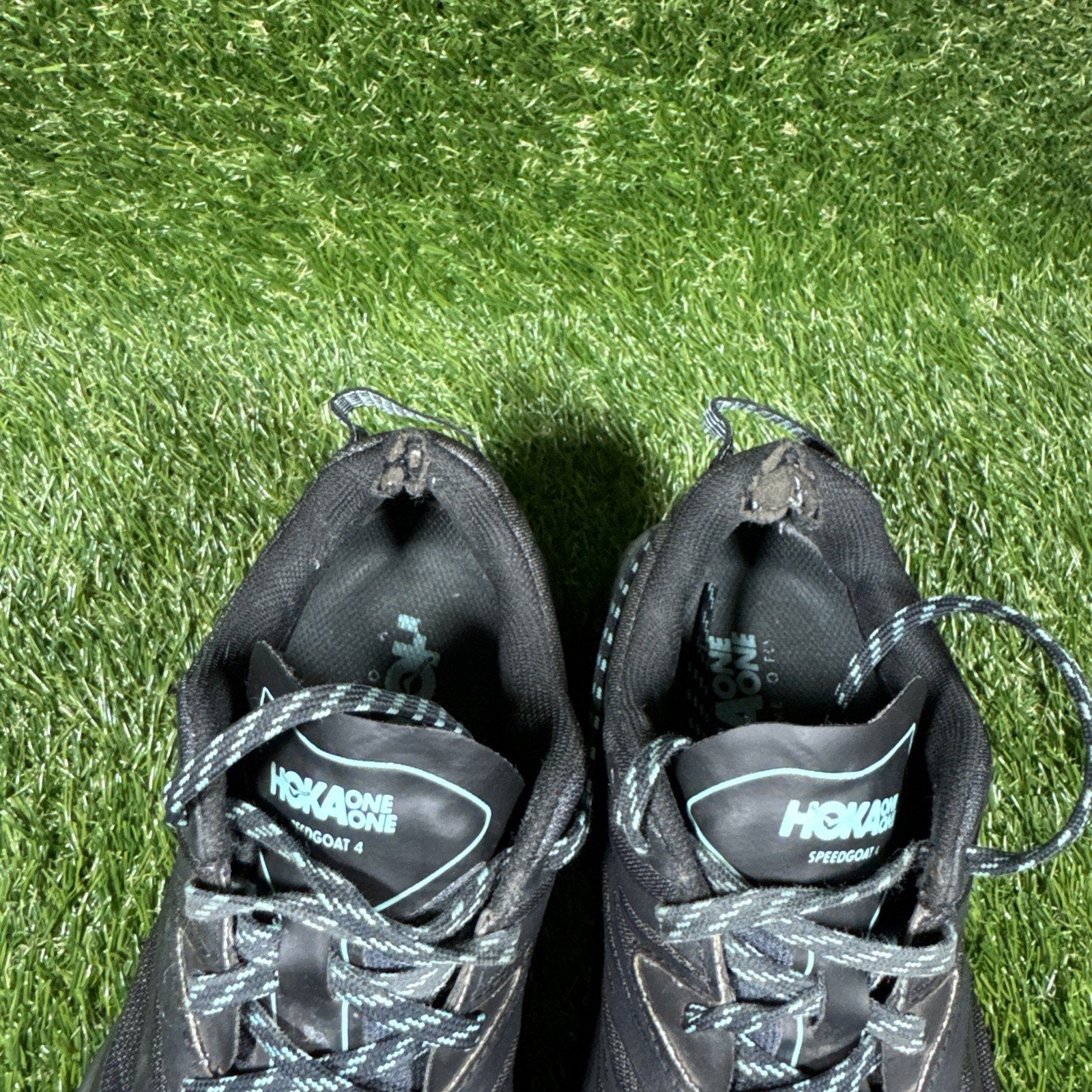 Hoka One One Women’s 8 Speedgoat 4 GTX Trail Running Shoes Black