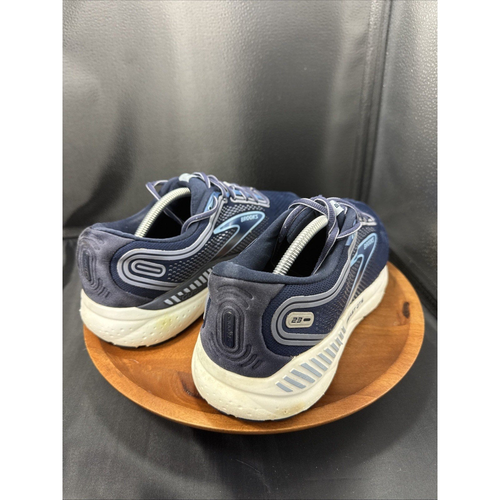 Brooks Beast GTS 23 Mens Size 12 Blue White Athletic Running Shoes Sneakers