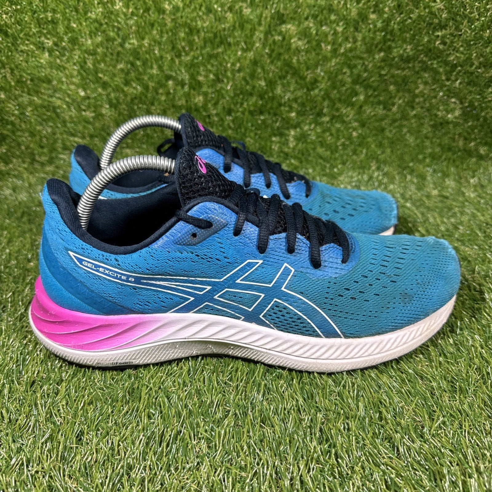 Asics Gel Excite 8 Women's Running Shoes Digital Aqua Comfort Sneakers Size 10.5